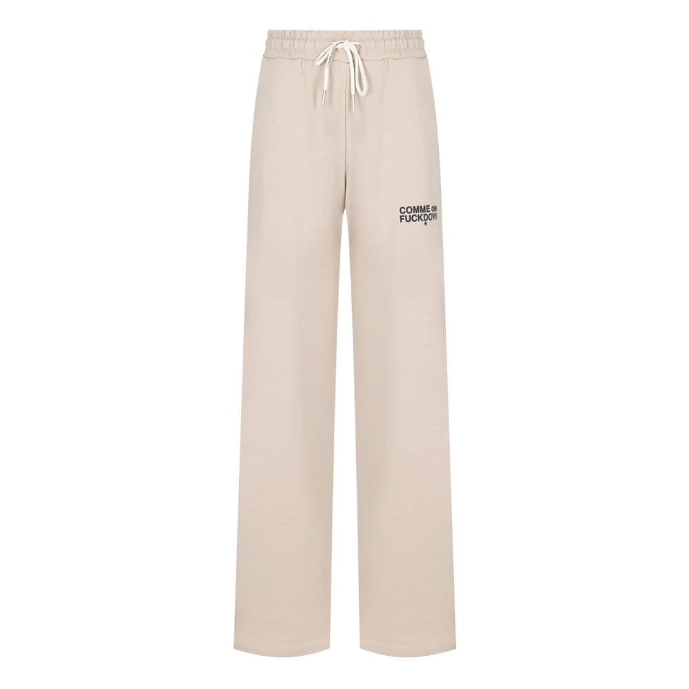 Comme Des Fuckdown Jeans et pantalon en coton beige