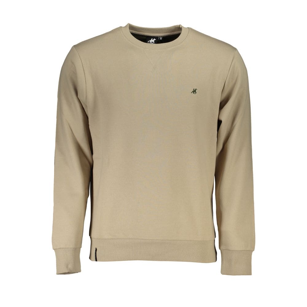 Suéter de algodón beige US Grand Polo