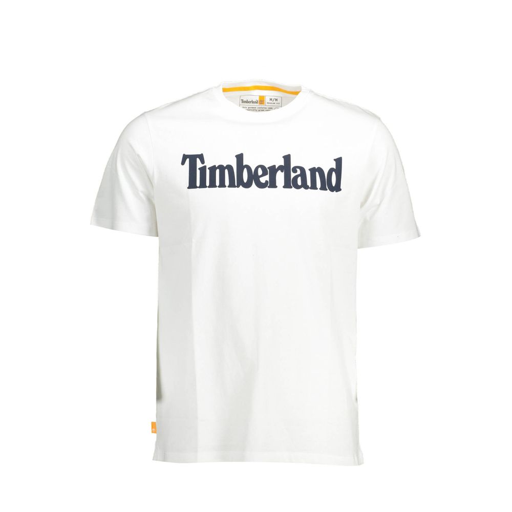 T-shirt blanc en coton biologique éco-responsable de Timberland