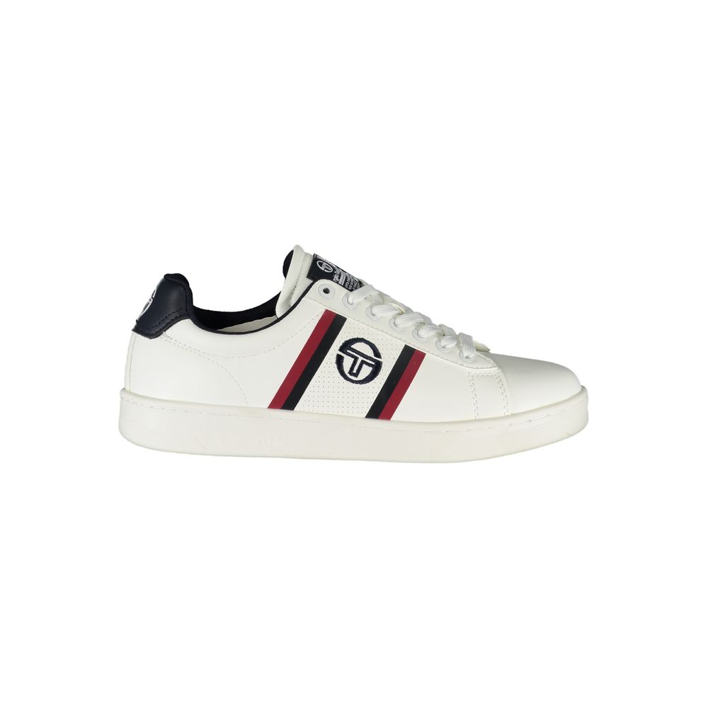 Baskets blanches classiques Sergio Tacchini avec accents contrastants