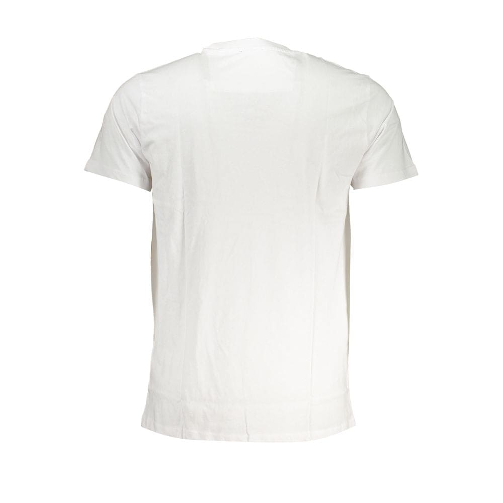 Camiseta de algodón blanca de la clase Cavalli