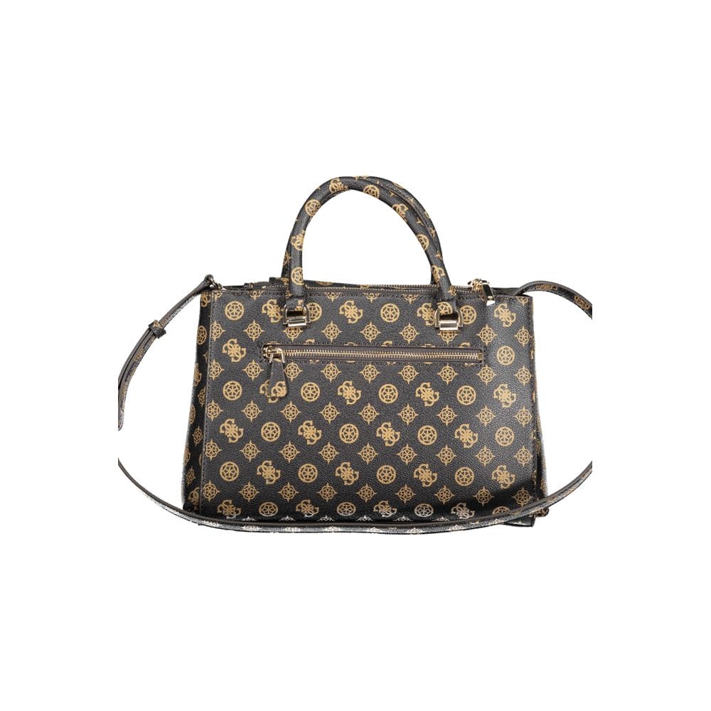 Sac à main Guess Jeans en polyéthylène marron