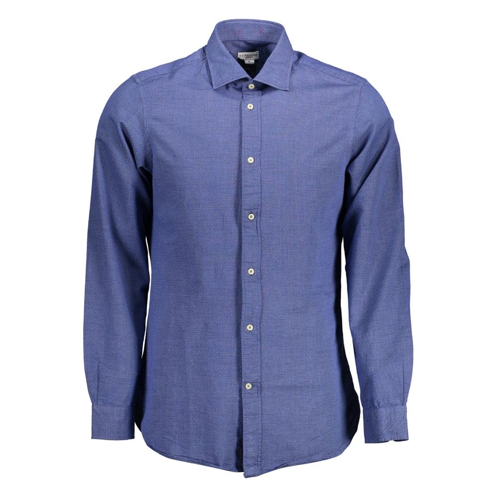 Chemise habillée en coton coupe slim avec broderie US POLO ASSN.