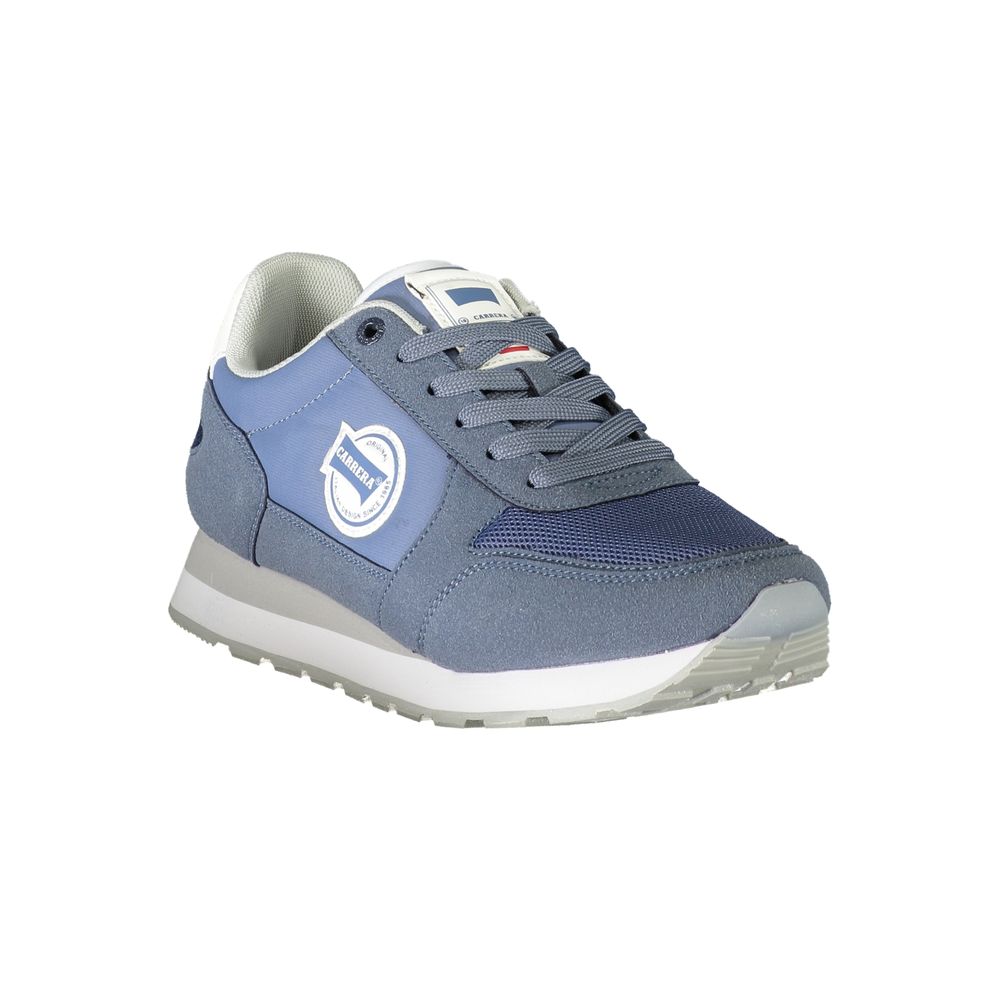 Zapatilla Carrera de poliéster azul