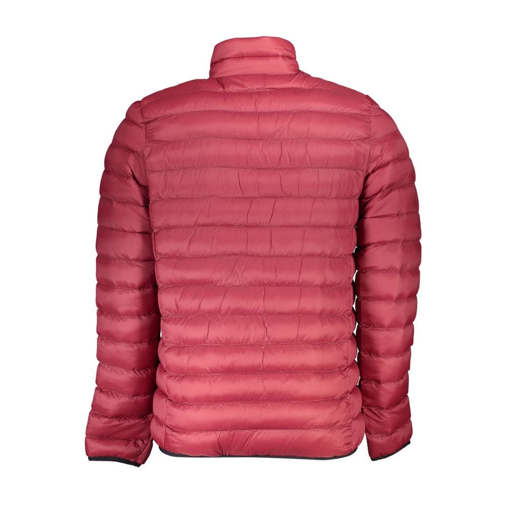 Chaqueta de hombre de mezcla de nailon y poliéster color rosa chic US Grand Polo