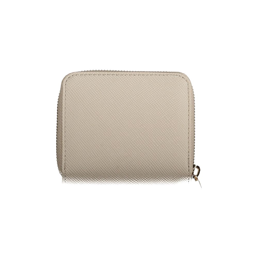 Cartera de polietileno beige Guess Jeans