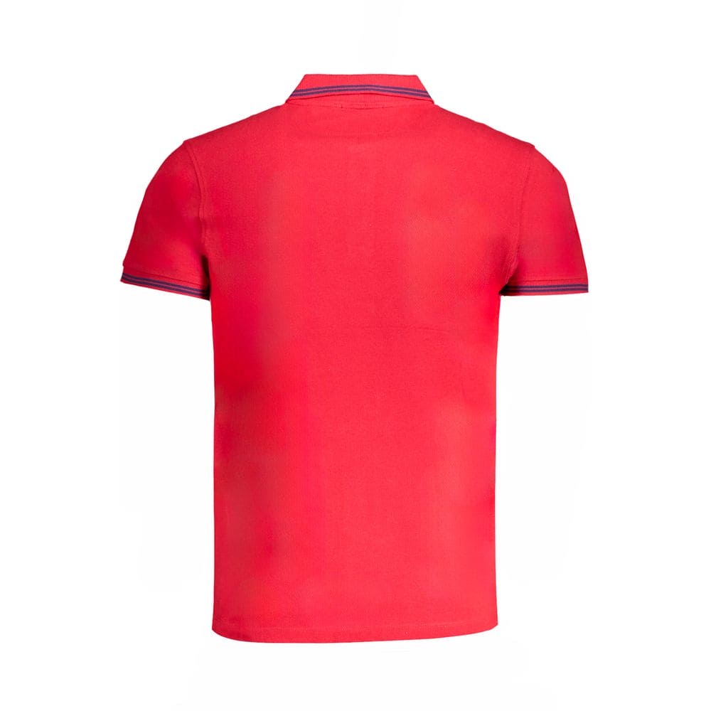 Polo en coton rouge Cavalli Class