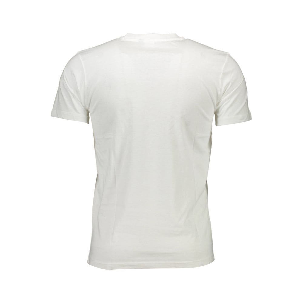 Camiseta de algodón blanca Sergio Tacchini