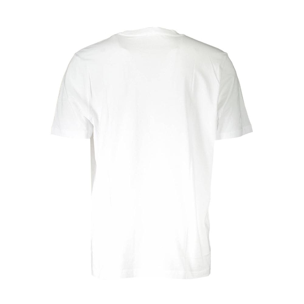 Camiseta Diesel Crisp White con cuello redondo y logotipo