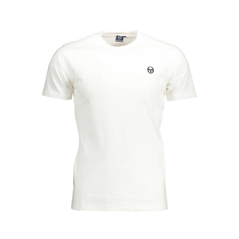 T-shirt en coton blanc Sergio Tacchini