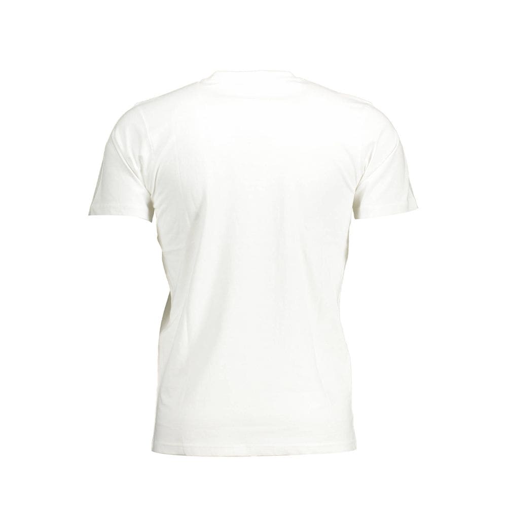 Camiseta de algodón blanca Sergio Tacchini