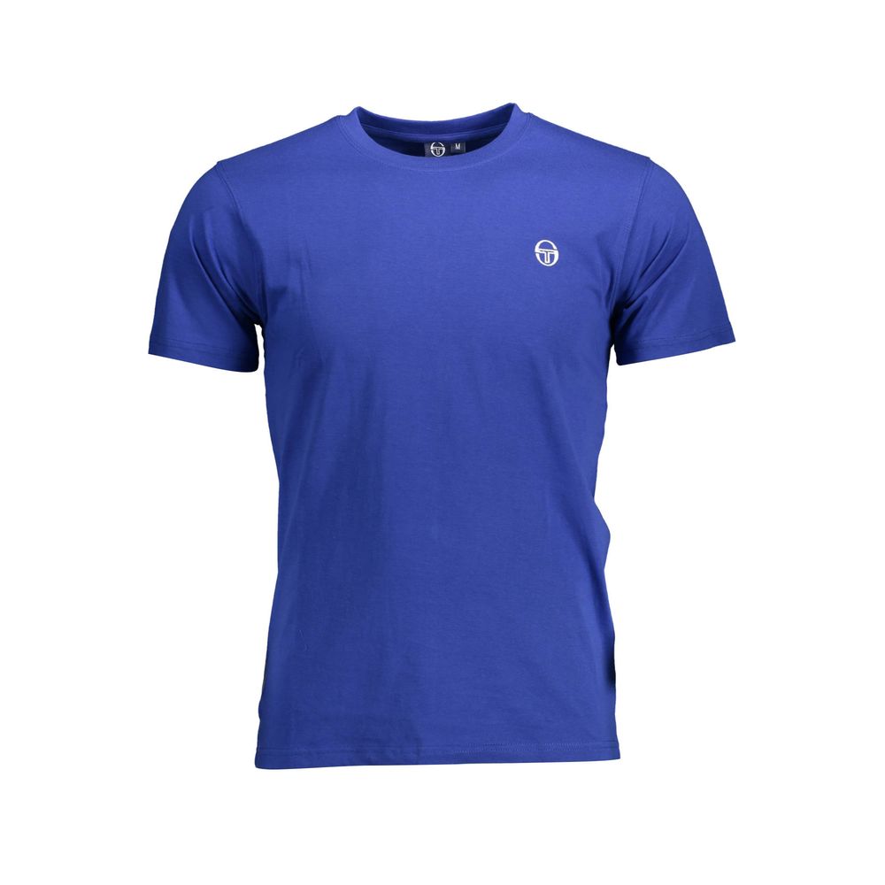 Sergio Tacchini T-shirt en coton bleu