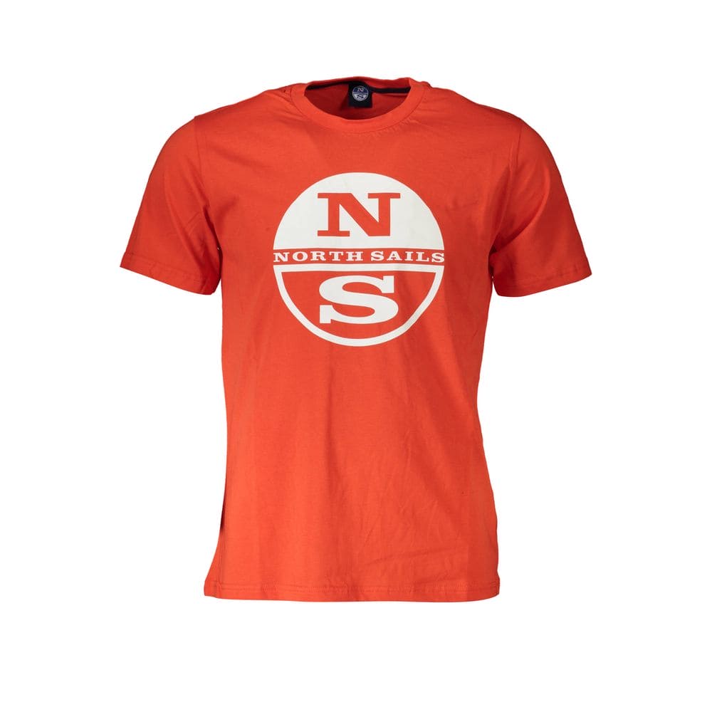 T-shirt en coton imprimé rouge vif de North Sails