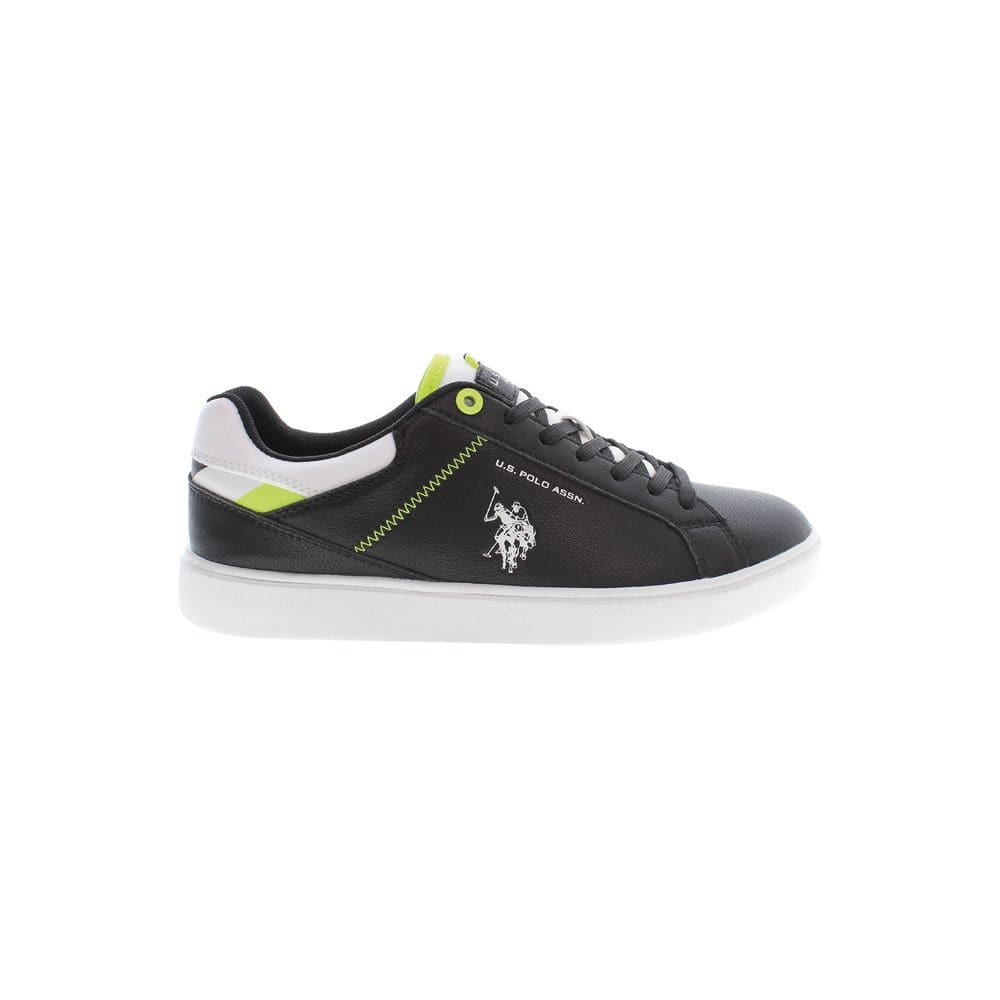 Baskets à lacets noires élégantes US POLO ASSN.