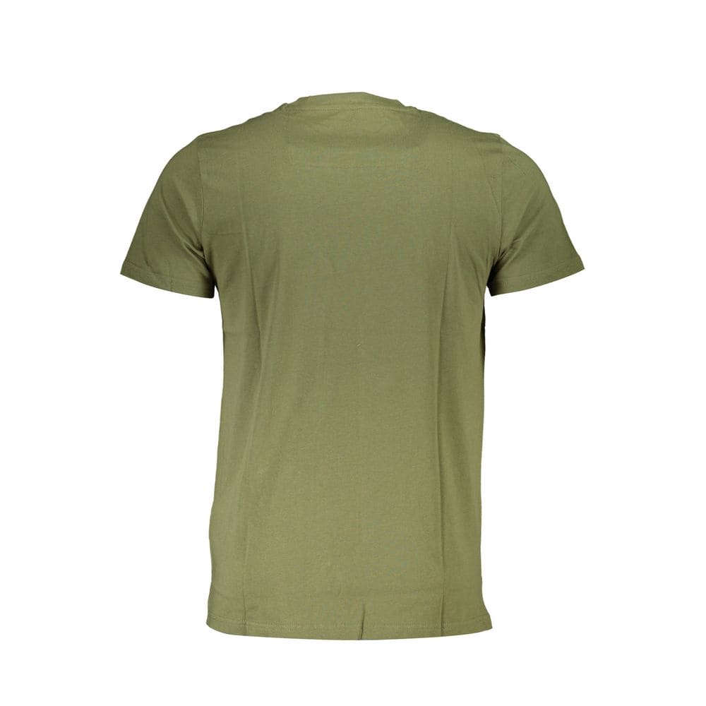 T-shirt en coton vert Cavalli Class