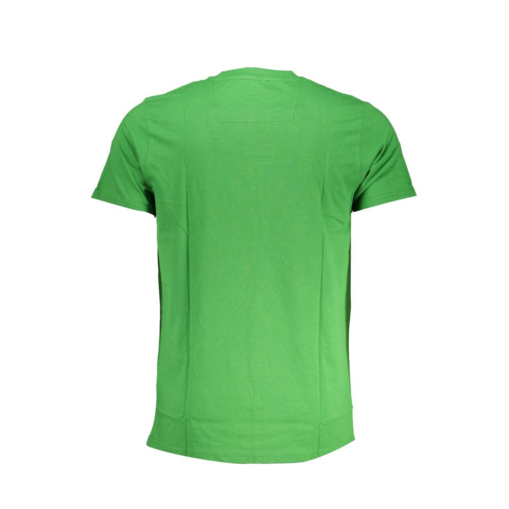 T-shirt en coton vert Cavalli Class