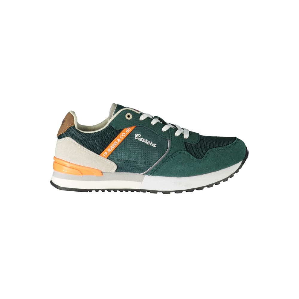 Zapatillas de deporte de poliéster verde Carrera