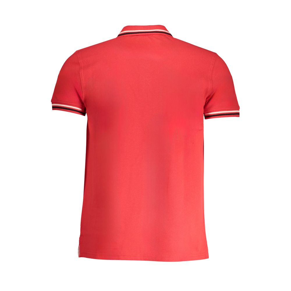 Polo de algodón rojo Cavalli Class