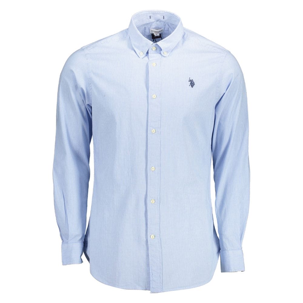 Chemise boutonnée à manches longues et coupe slim chic US POLO ASSN.