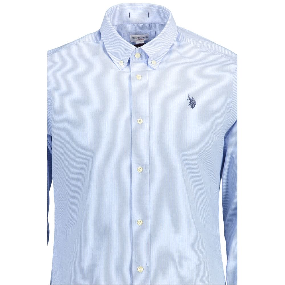 Chemise boutonnée à manches longues et coupe slim chic US POLO ASSN.