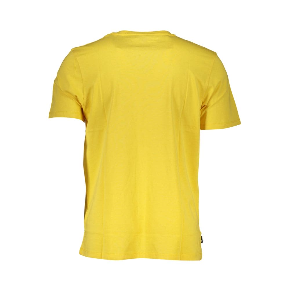 T-shirt en coton jaune Timberland