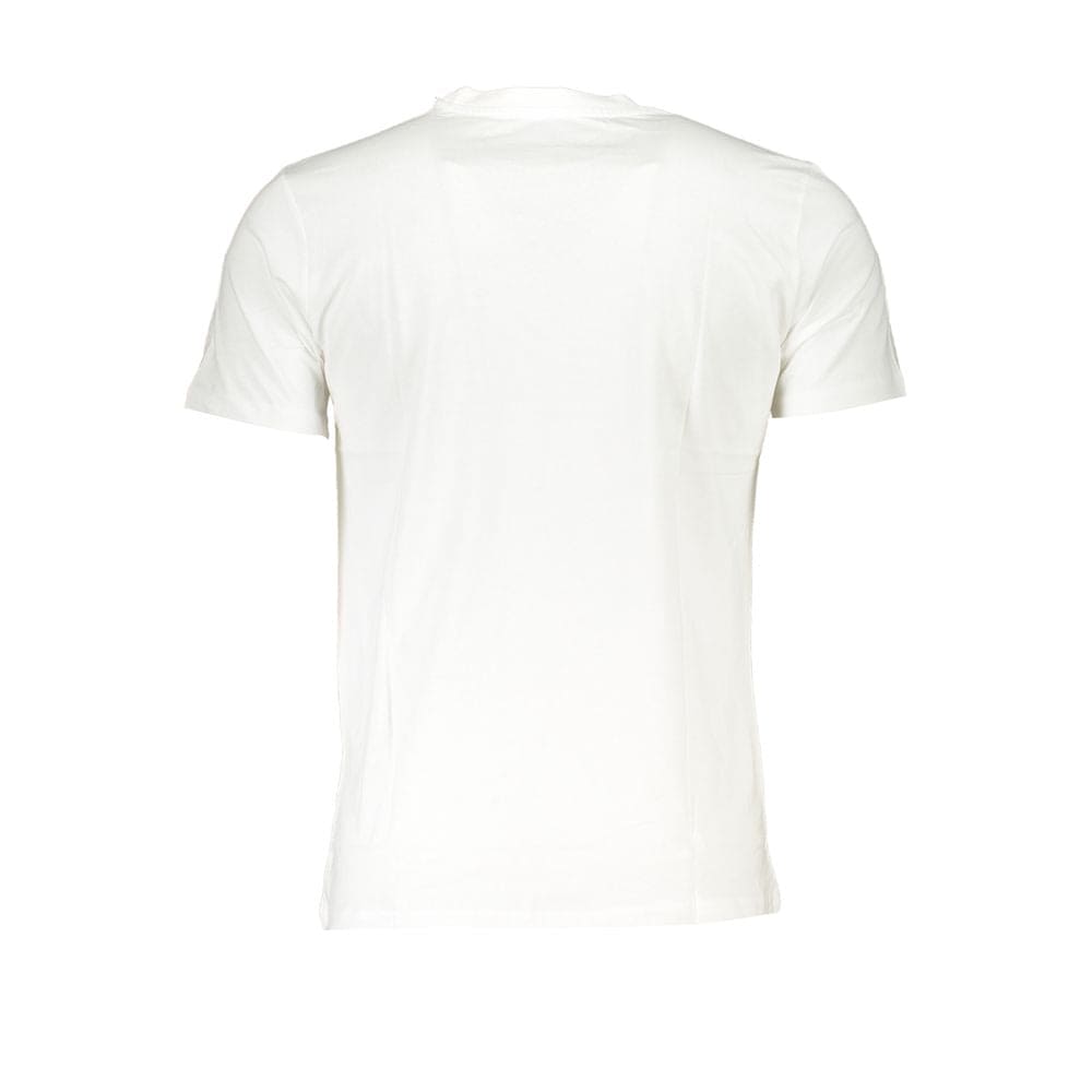 Camiseta de algodón blanca de la clase Cavalli