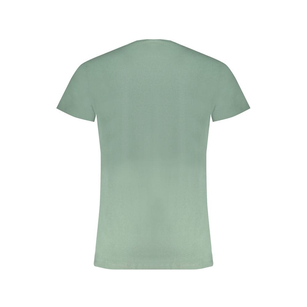 T-shirt en coton vert Trussardi