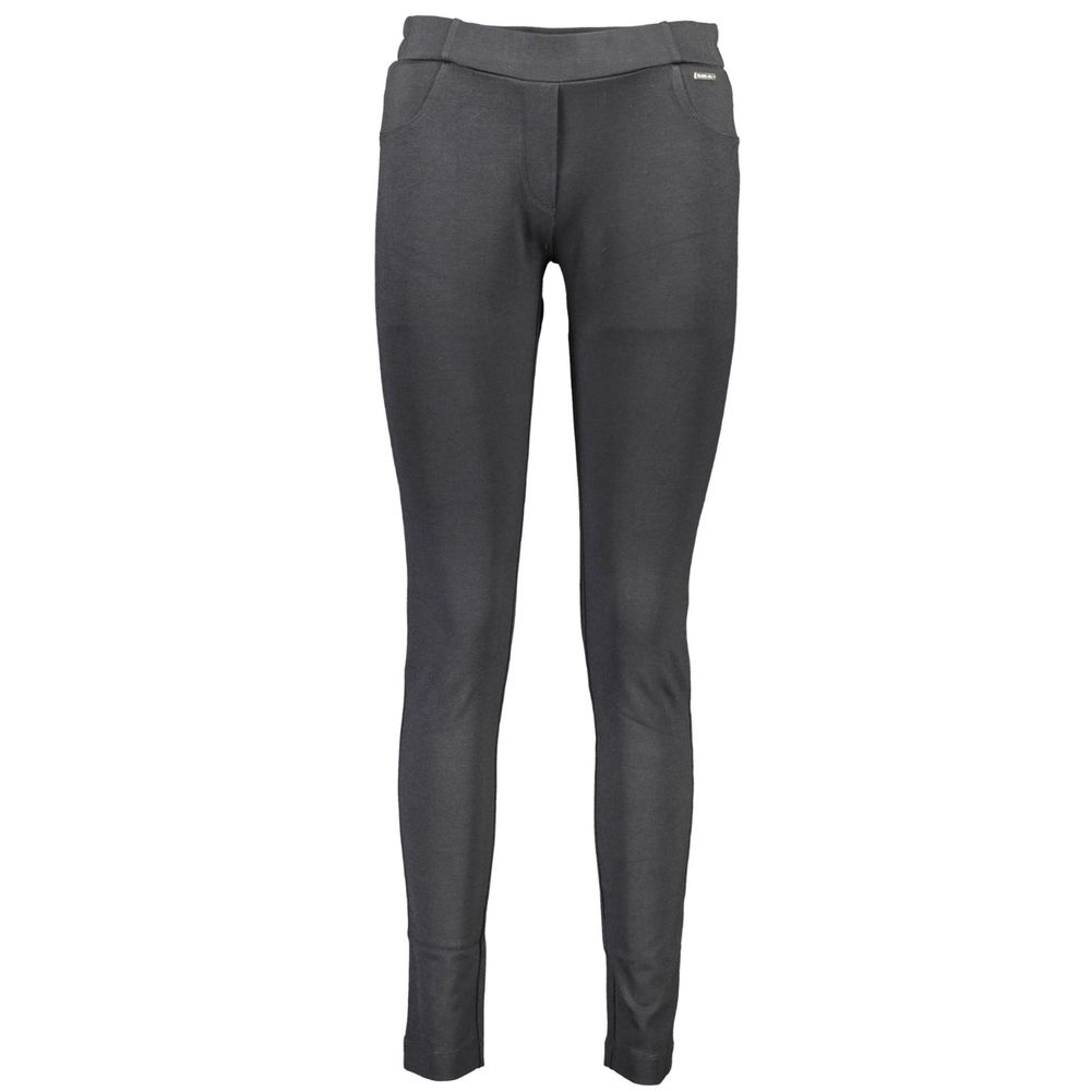 US POLO ASSN. Leggings negros elegantes con cintura elástica