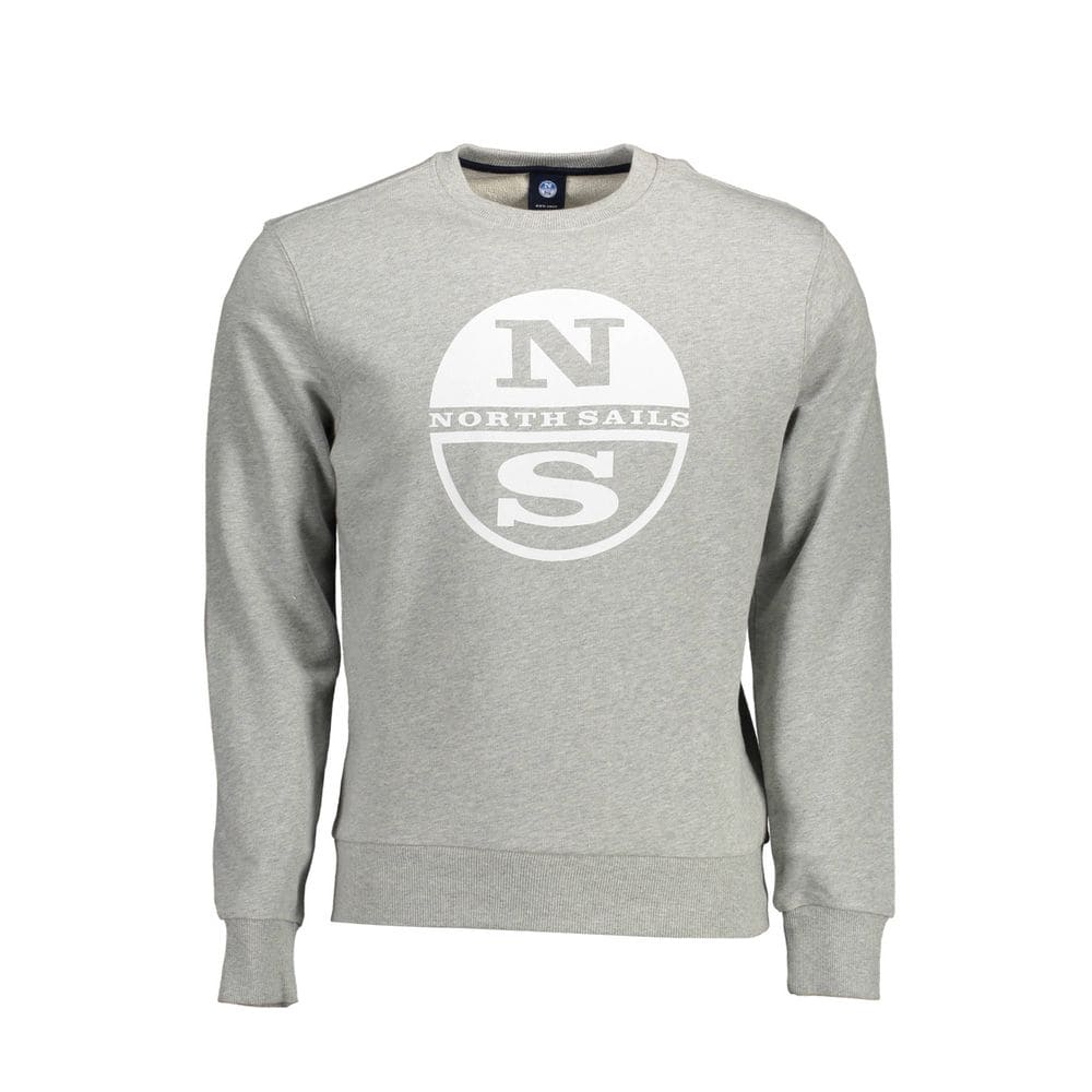 Pull en coton gris North Sails Elevated Comfort