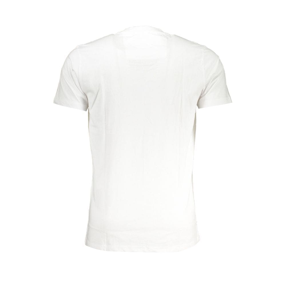 T-shirt en coton blanc Cavalli Class