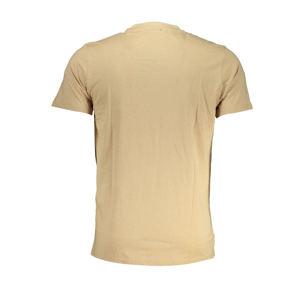 T-shirt en coton beige Cavalli Class