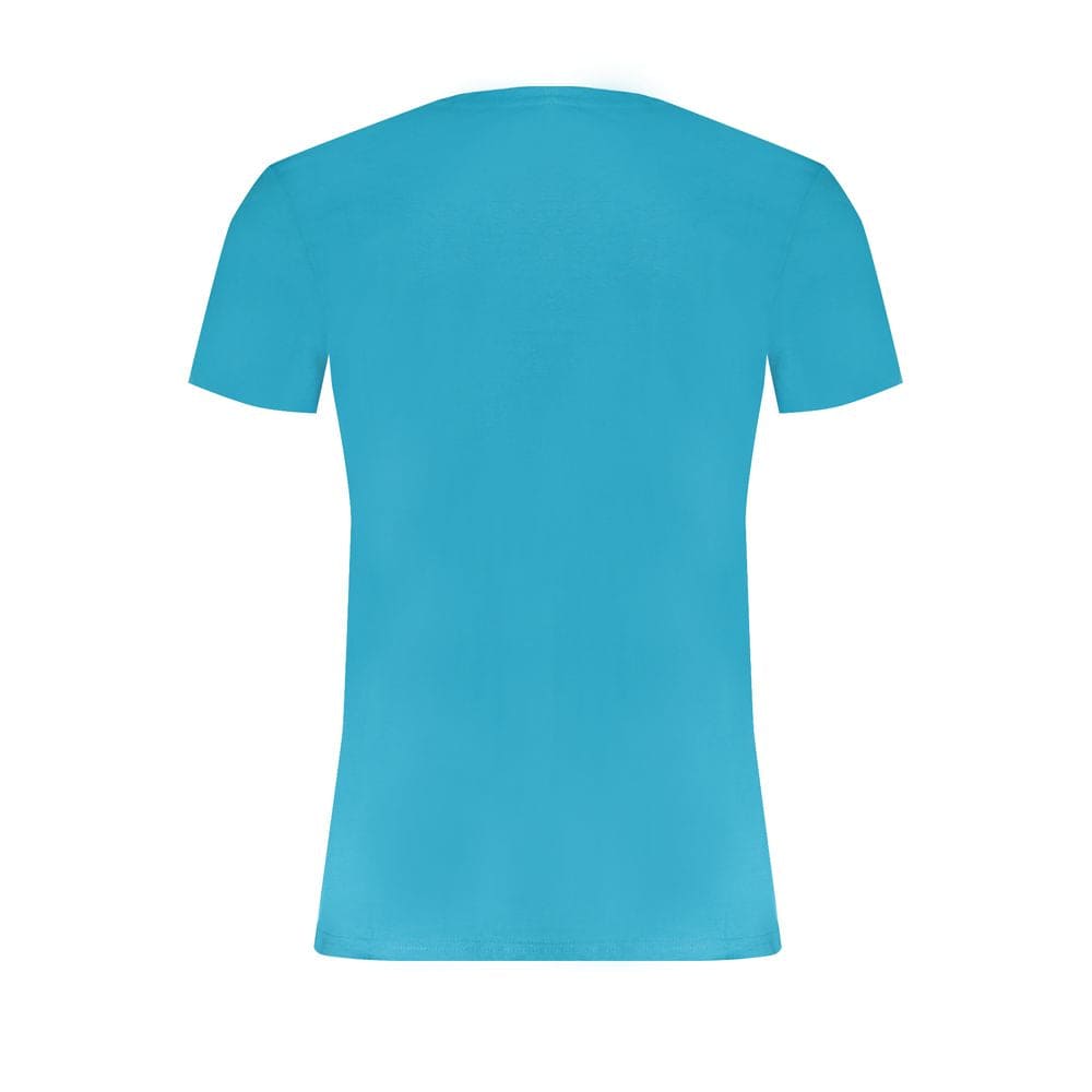 T-shirt en coton bleu clair Trussardi