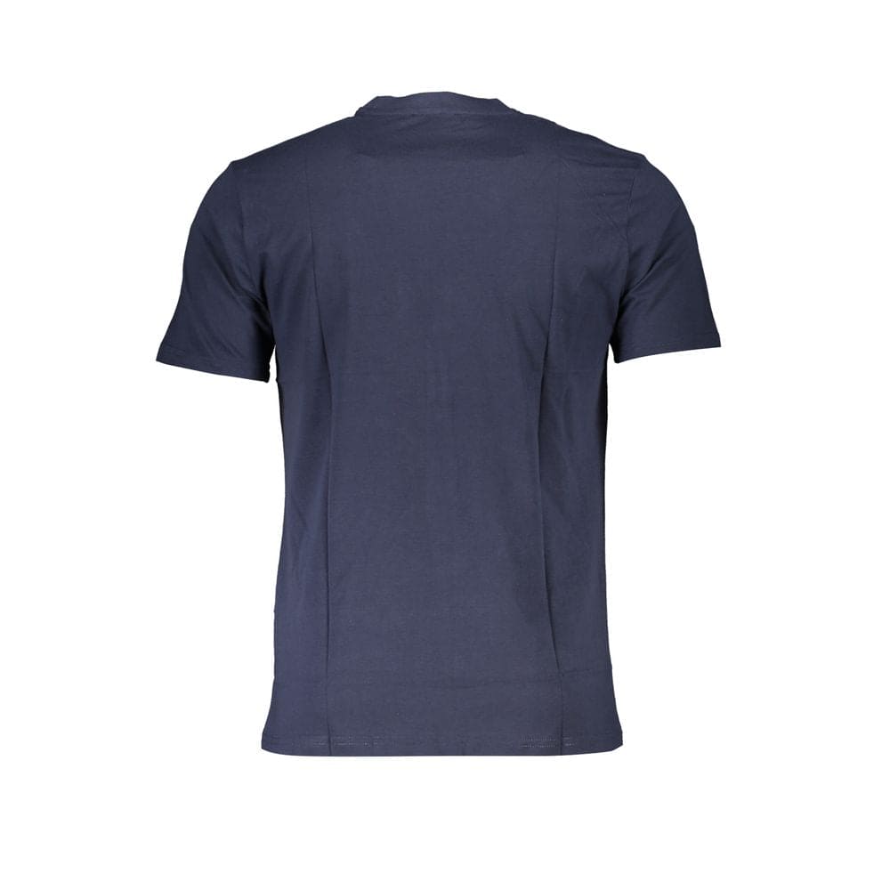 T-shirt en coton bleu Cavalli Class