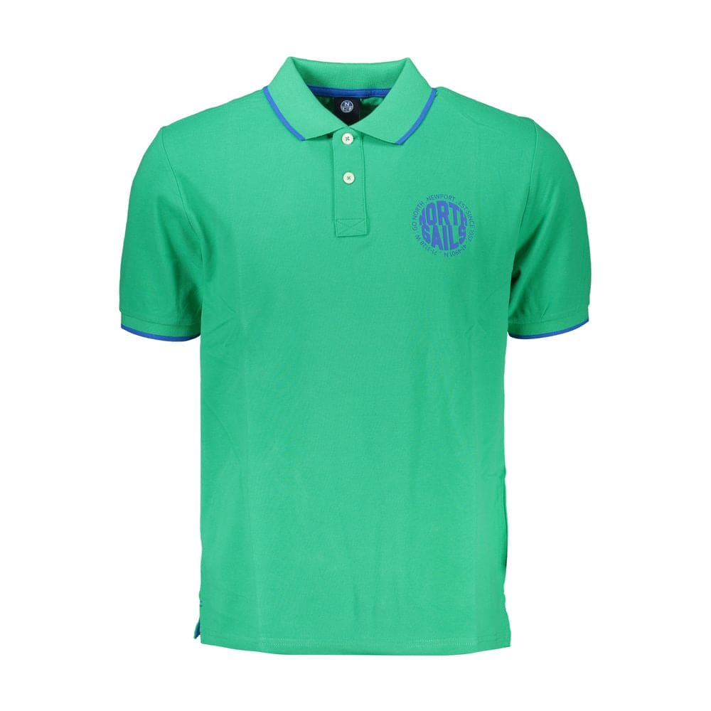 Polo de algodón verde de North Sails