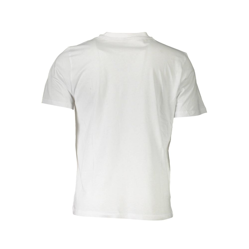 T-shirt en coton blanc éclatant North Sails avec imprimé signature