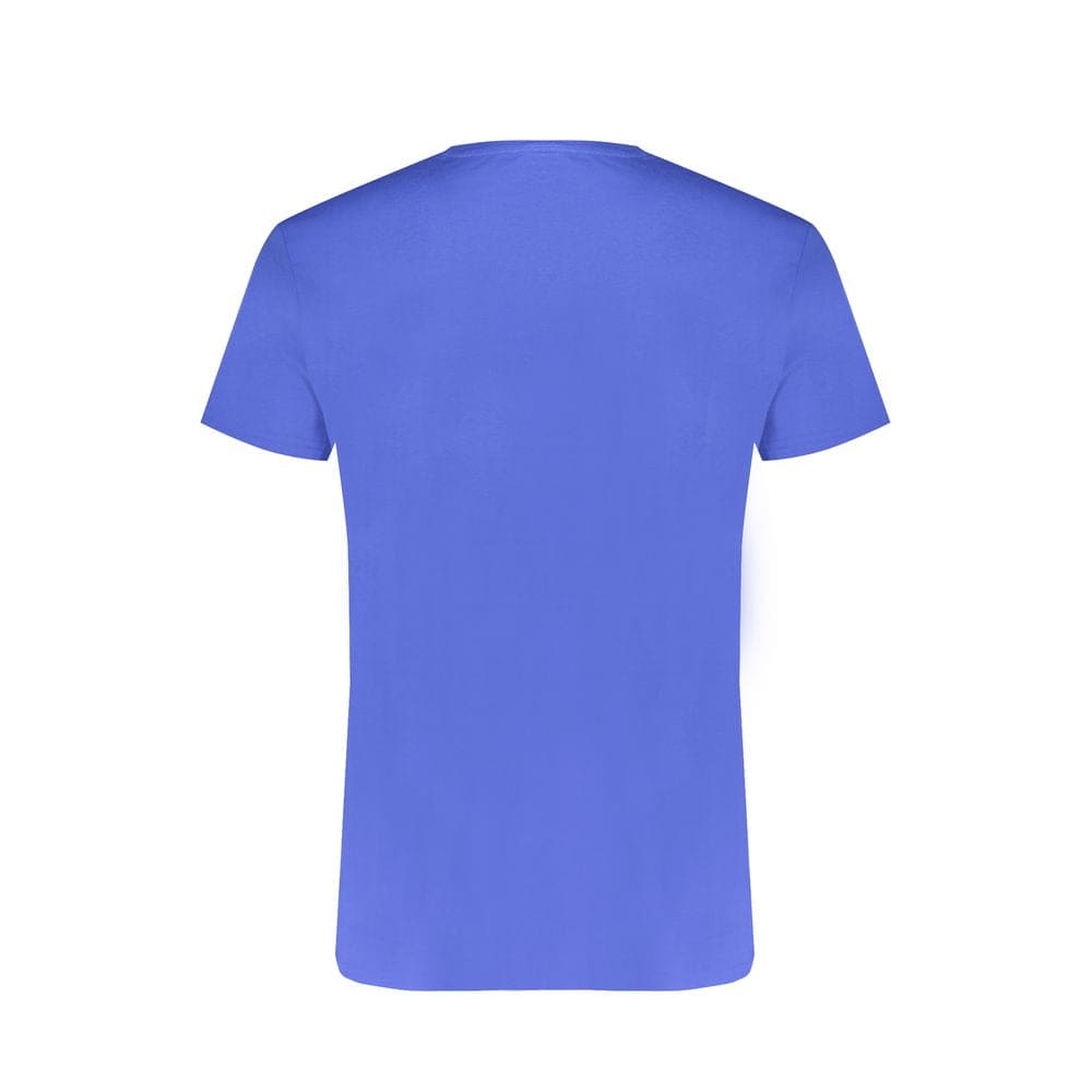 Camiseta de algodón azul Trussardi