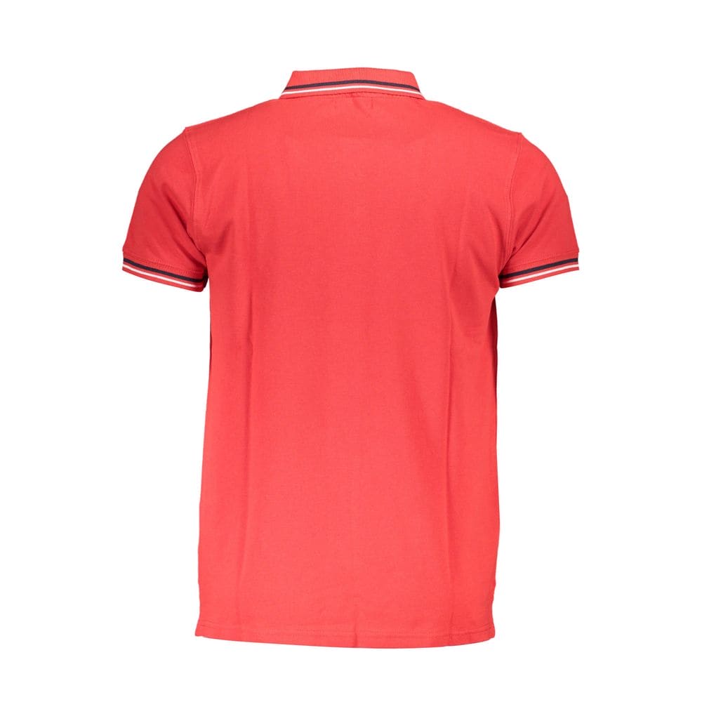 Polo de algodón rojo Cavalli Class