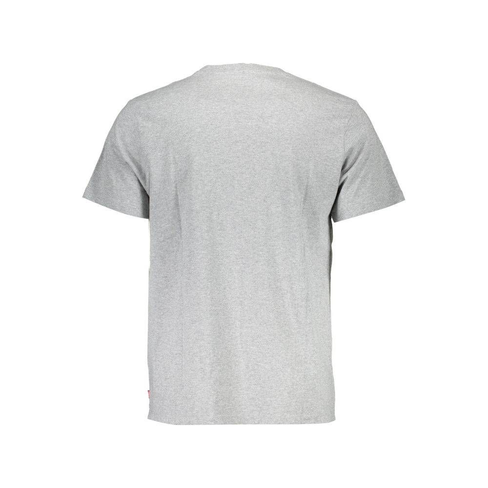 T-shirt ras du cou gris élégant avec logo Levi's