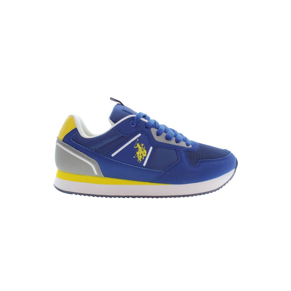 US POLO ASSN. Zapatillas deportivas elegantes con cordones en color azul