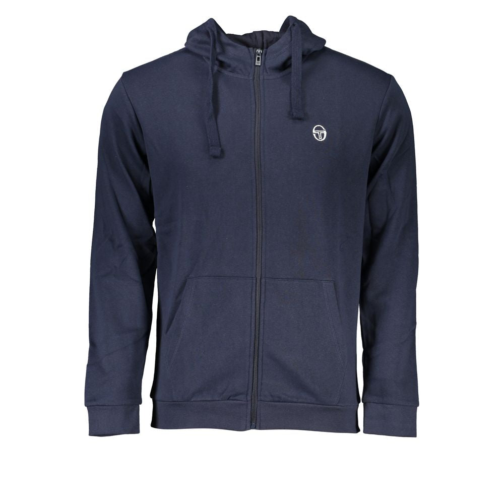 Sergio Tacchini Pull en coton bleu