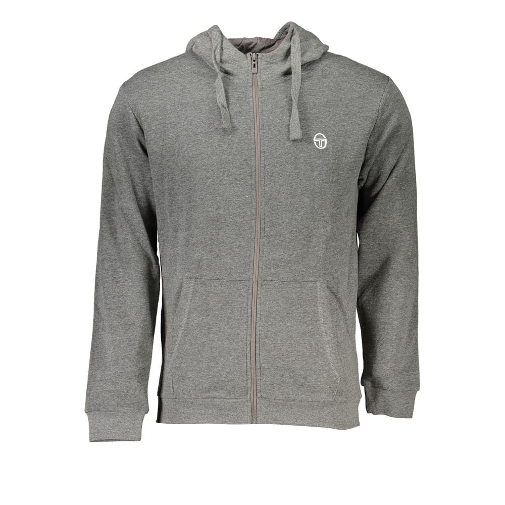 Sergio Tacchini Pull en coton gris