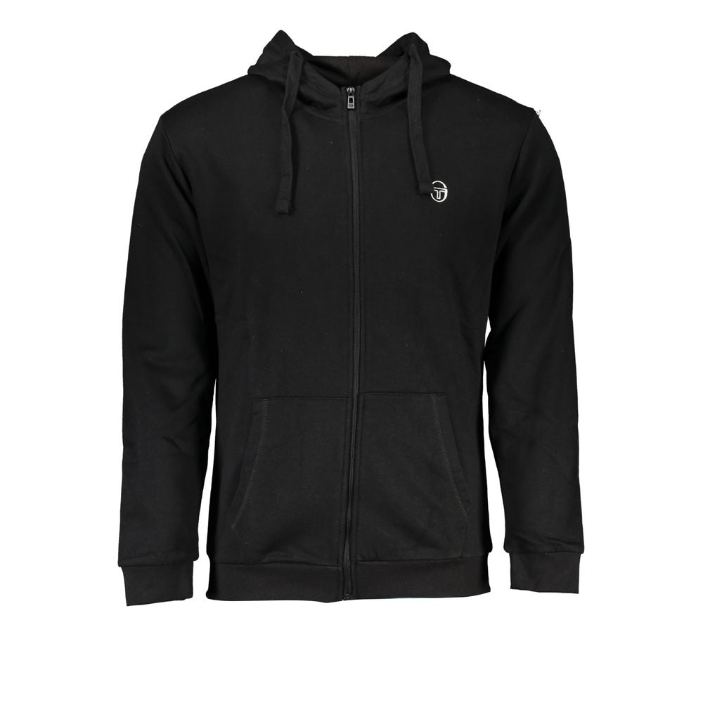 Sergio Tacchini Pull en coton noir