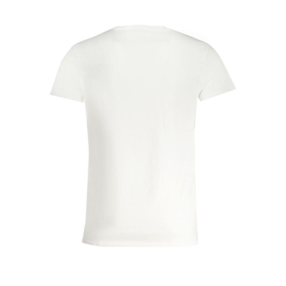 T-shirt en coton blanc Trussardi