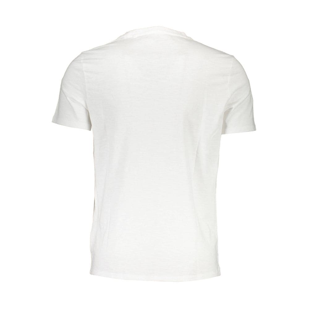 T-shirt à poche brodé Guess Jeans Chic en blanc pur