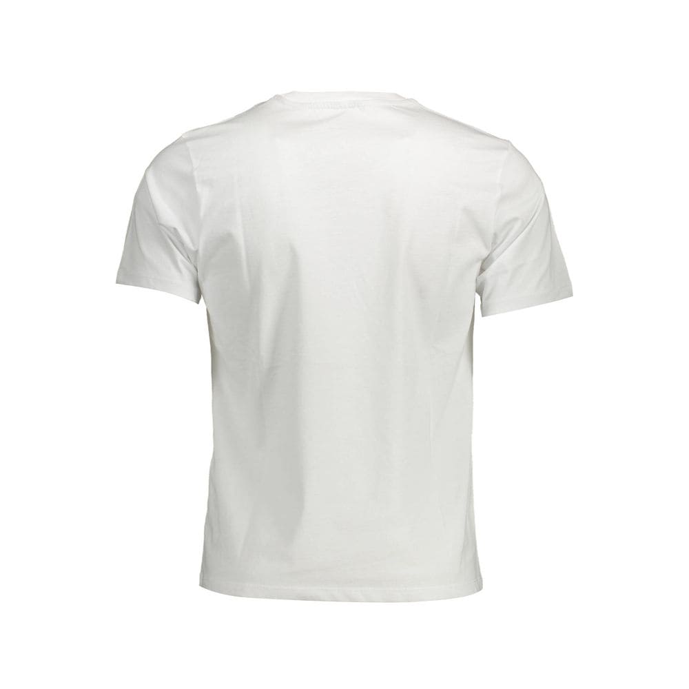 Camiseta elegante de algodón con cuello redondo blanca de North Sails