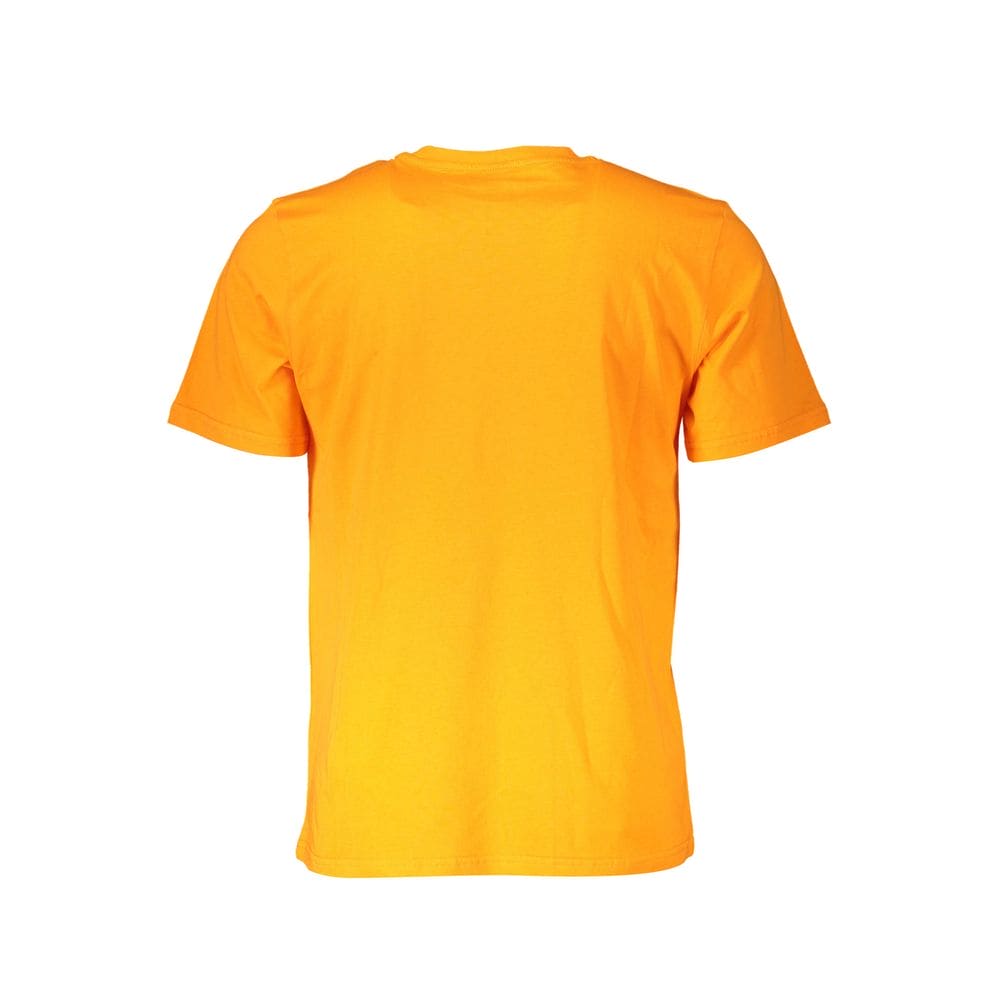 T-shirt en coton orange vif North Sails avec logo imprimé