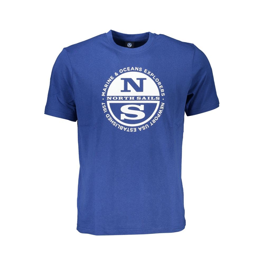 Camiseta de algodón azul de North Sails