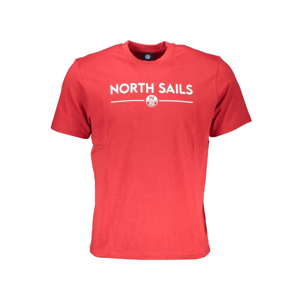 North Sails Red Cotton T-Shirt