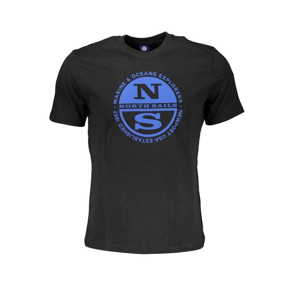 T-shirt en coton noir North Sails