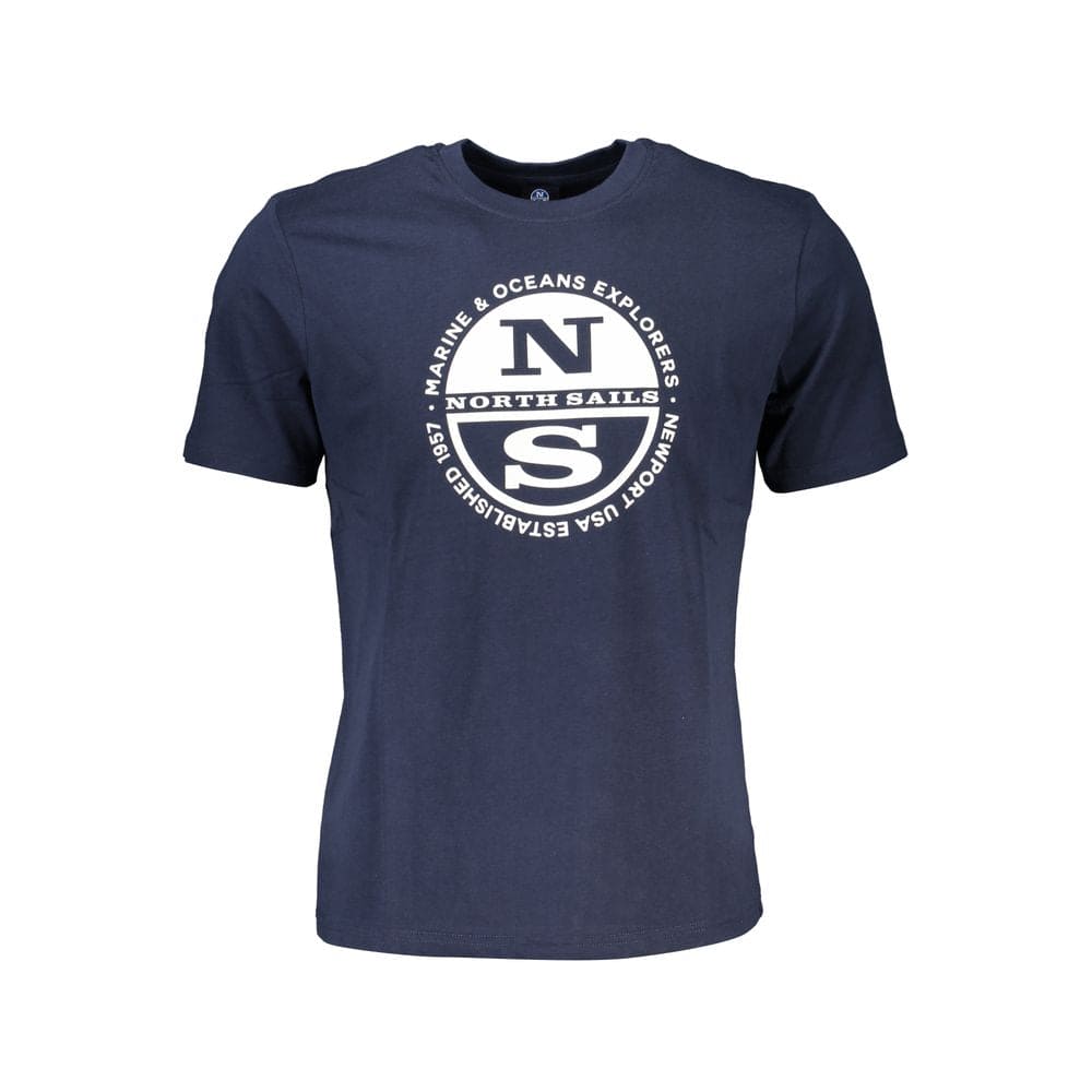 T-shirt en coton bleu North Sails